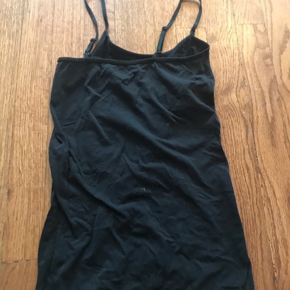 Black tank top